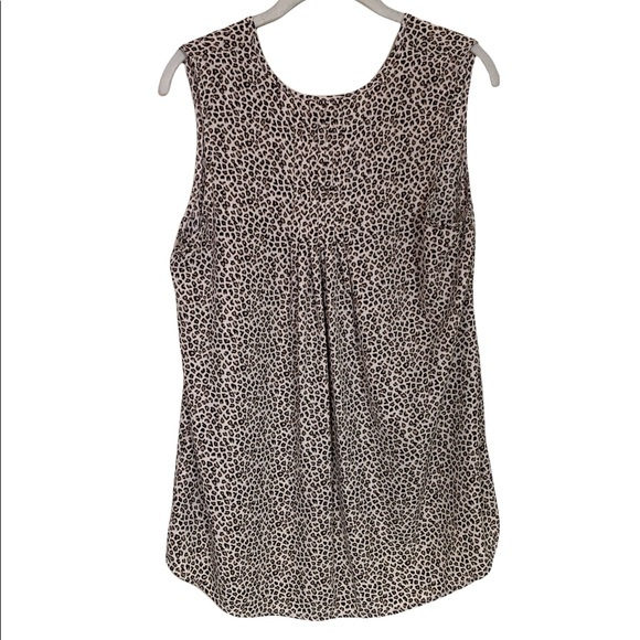 Bobeau Leopard Print Top - Picture 3 of 4